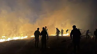 Голям пожар край Костинброд