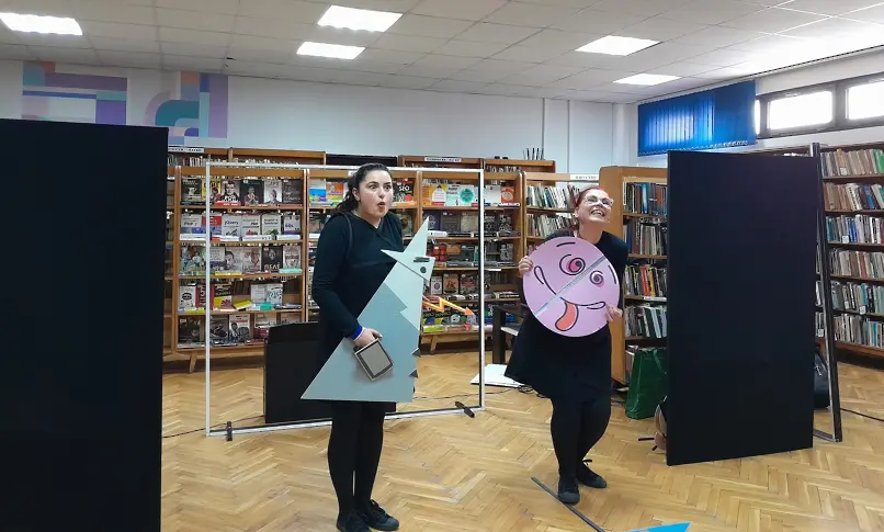 Театрален спектакъл за глухи и чуващи деца  бе представен във Видин