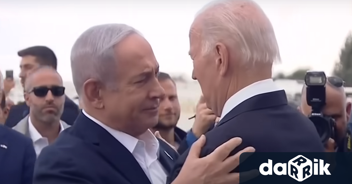Президентът на САЩ Джо Байдън и израелският премиер Бенямин Нетаняху