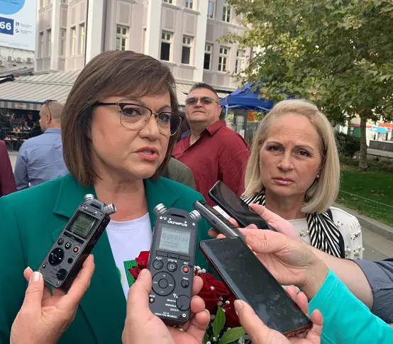 Корнелия Нинова подкрепи кандидата за кмет на Плевен, Ева Маринова