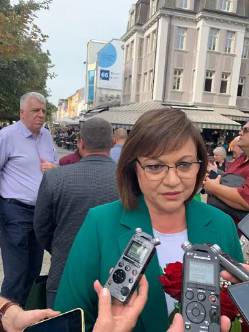 Корнелия Нинова подкрепи кандидата за кмет на Плевен, Ева Маринова