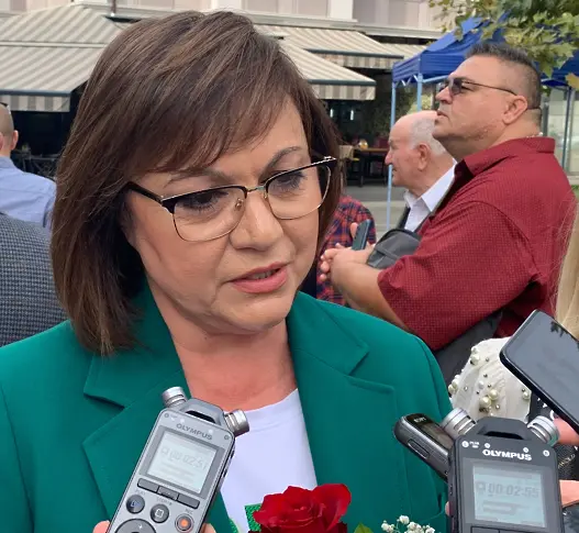 Корнелия Нинова подкрепи кандидата за кмет на Плевен, Ева Маринова