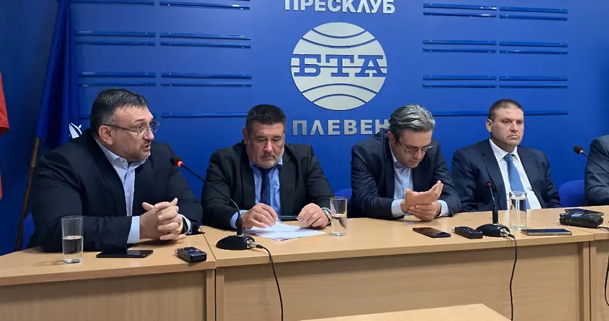 Знакови лица на ГЕРБ дойдоха в Плевен, подкрепиха д-р Валентин Христов и се ангажираха с решаване проблемите на града