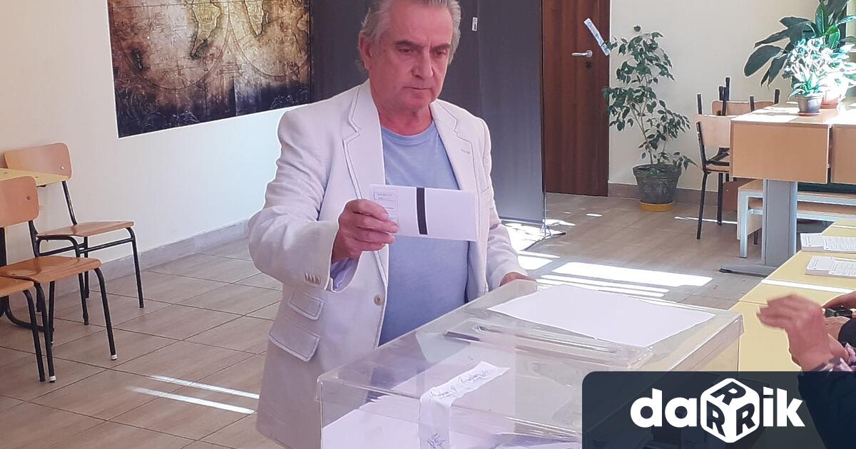 Гласувах за развитието на Кюстендил заяви кандидатът за кмет Здравко