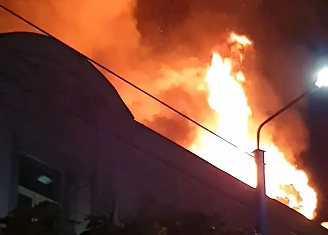Пожар горя в жилищна кооперация в Пазарджик