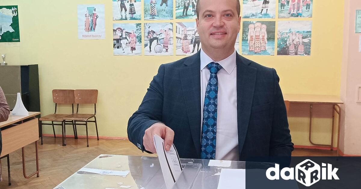 Дадох своя вот за ускореното развитие на Пловдив“, заяви областният