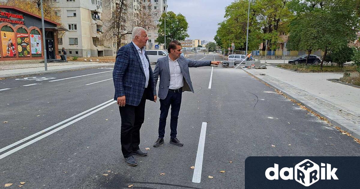 Улица Даме Груев в Пловдив ще бъде отворена за движение