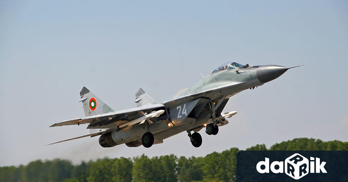 Българските Военновъздушни сили ще участват днес в съвместна тренировка с