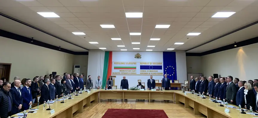 Кметът на Плевен д-р Валентин Христов и общинските съветници - мандат 2023-2027, встъпиха в длъжност