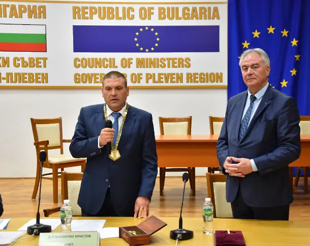 Кметът на Плевен д-р Валентин Христов и общинските съветници - мандат 2023-2027, встъпиха в длъжност