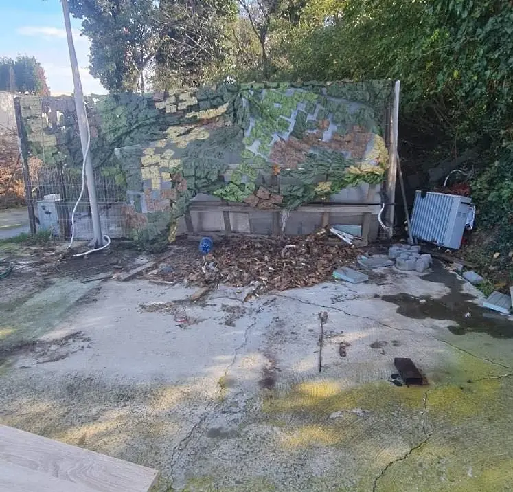 Акция "Багер" в летните сараи в парк "Росенец"