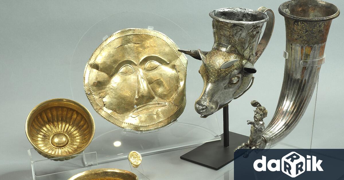 В Археологическия музейв Скопие бе открита изложбата Сребърна Тракия която