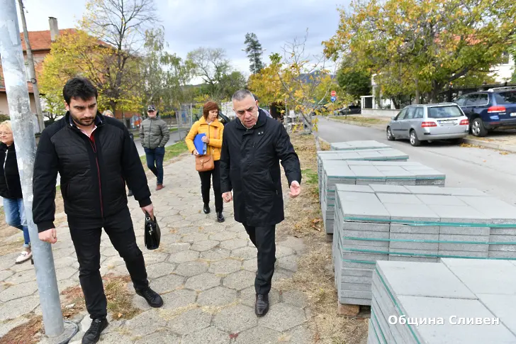 Изграждат зелен коридор за връзка на Градската градина с парк „Юнак“ в Сливен
