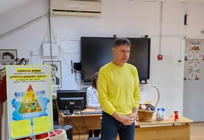 В ИНУ „Христо Ботев“ – Плевен се проведе среща на тема „Здравословно хранене“