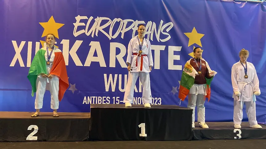 Страхотно представяне на каратеките от Шотокан Карате Клуб Мак Доналд на XIII-то Европейското първенство в направление WUKF