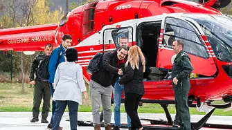 Първа донорска ситуация е осъществена на хеликоптерната площадка в Панагюрище