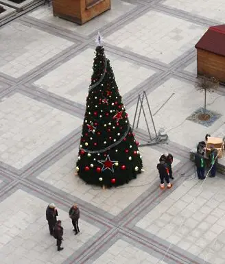 На 1 декември грейват светлините на коледната елха във Видин