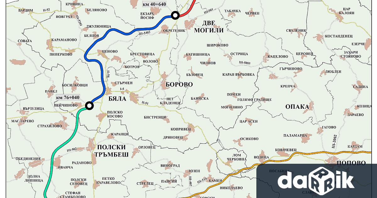 Изграждането на автомагистрала Русе Велико Търново започва на 3