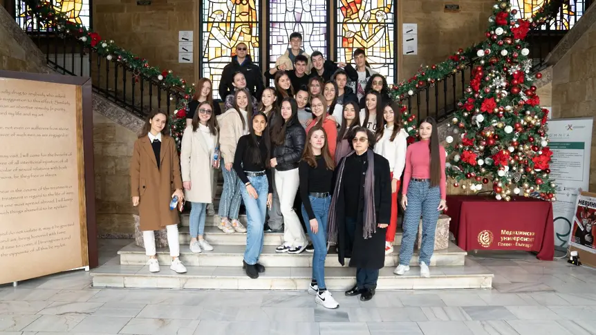 Ден на отворените врати в Центъра за компетентност с ученици от СУ „Иван Вазов“ – Плевен/СНИМКИ/