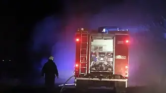 Изгоря автомобил в Хасково
