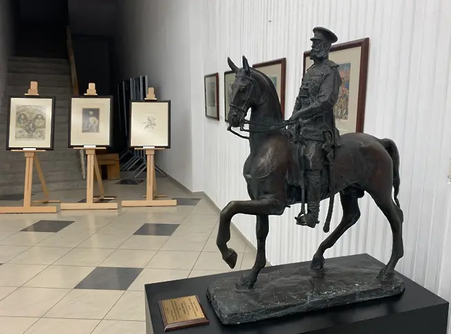 В Панорама Плевенска епопея - 1877 г. откриха изложба, посветена на 180 г. от рождението на ген. Скобелев