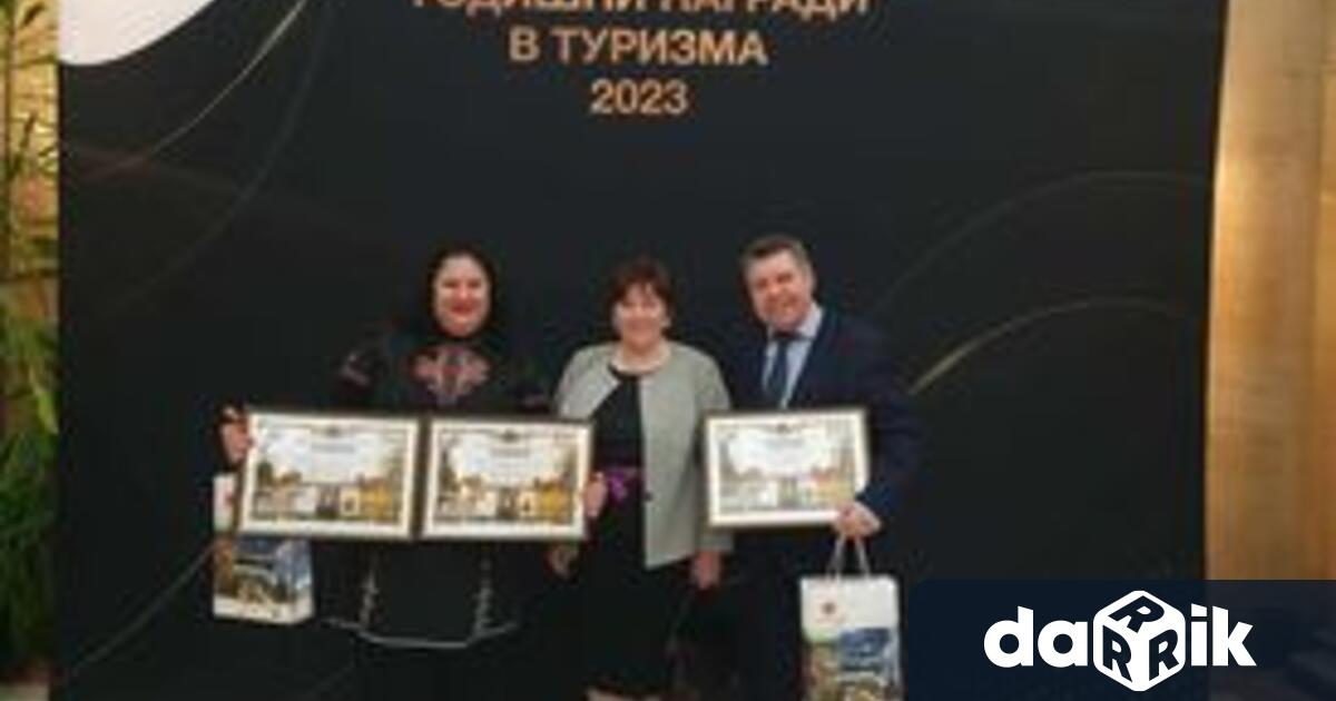 Община Сливен получи три втори награди на осмите Годишни награди