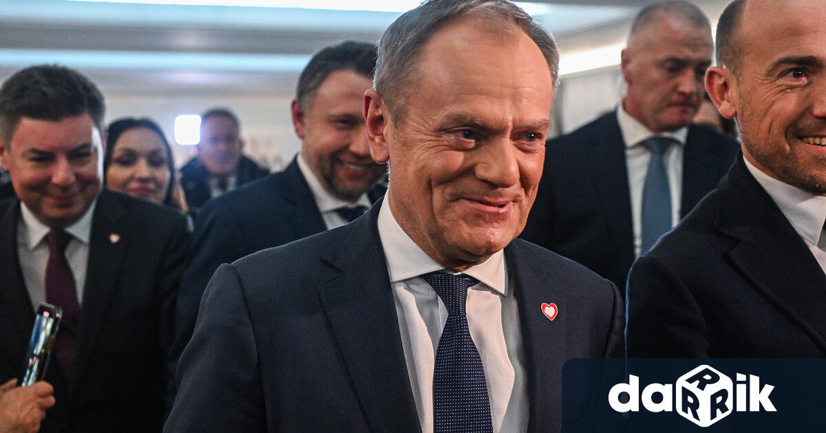 Доналд Туск е новият министър председател на Полша Два месеца след