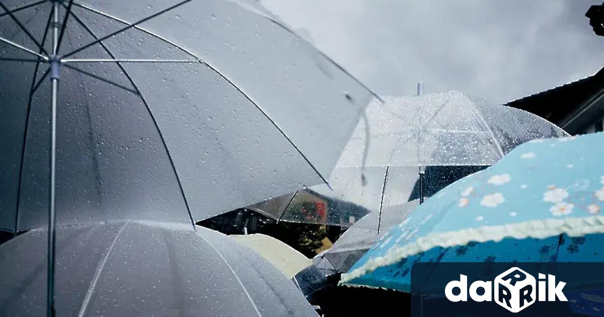 Жълт код заради валежи от дъжд е обявен за Варненска