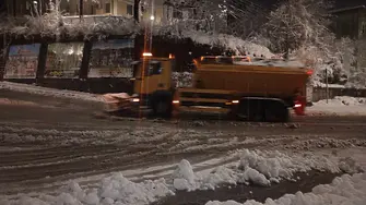 Близо 35 см снежна покривка в Смолянско, затвориха проходите за камиони 