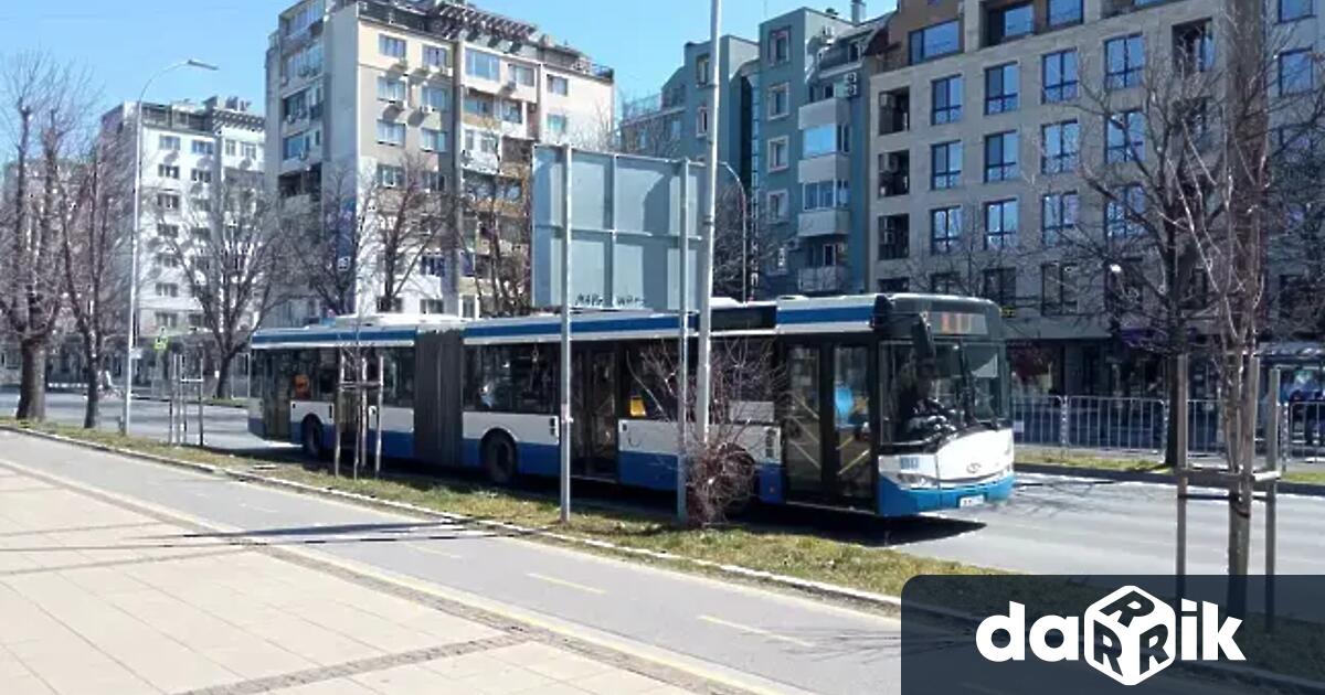 Маршрутът на автобусна линия № 10 във Варна ще бъде