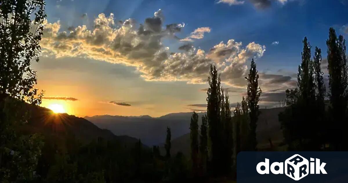 В понеделник времето ще бъде предимно слънчево Ще духа слаб