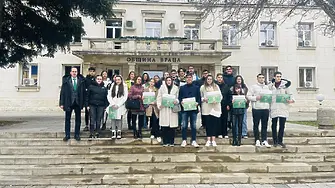 Кметът се срещна с младежи - посланици на Враца по света