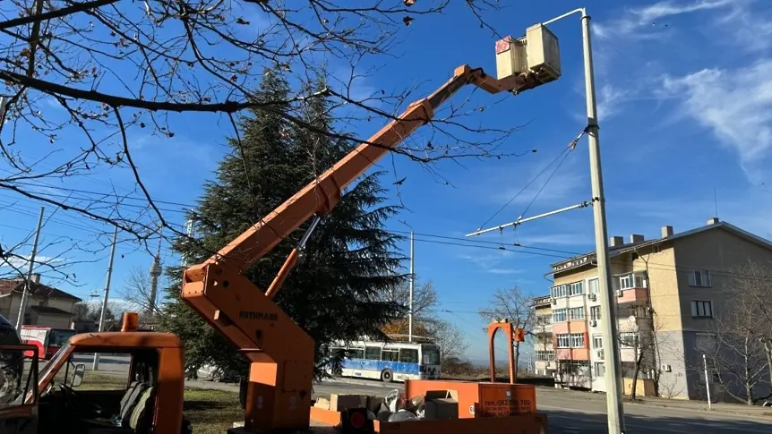 Започна вторият етап от проекта за енергийна ефективност на уличната мрежа в Русе