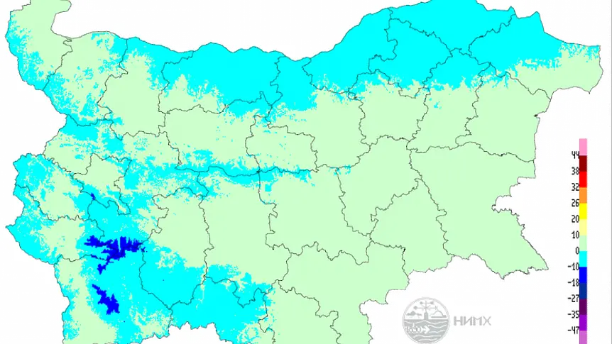 Синоптичната обстановка в Североизточна България ще се усложни в периода 8-10 януари