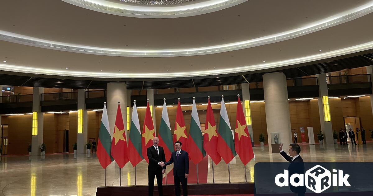 България и Виетнам желаят да развиват отношенията си и да