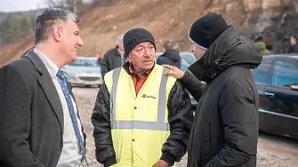 Министър Андрей Цеков направи инспекция на строителните дейности на участъка Ботевград - Мездра.