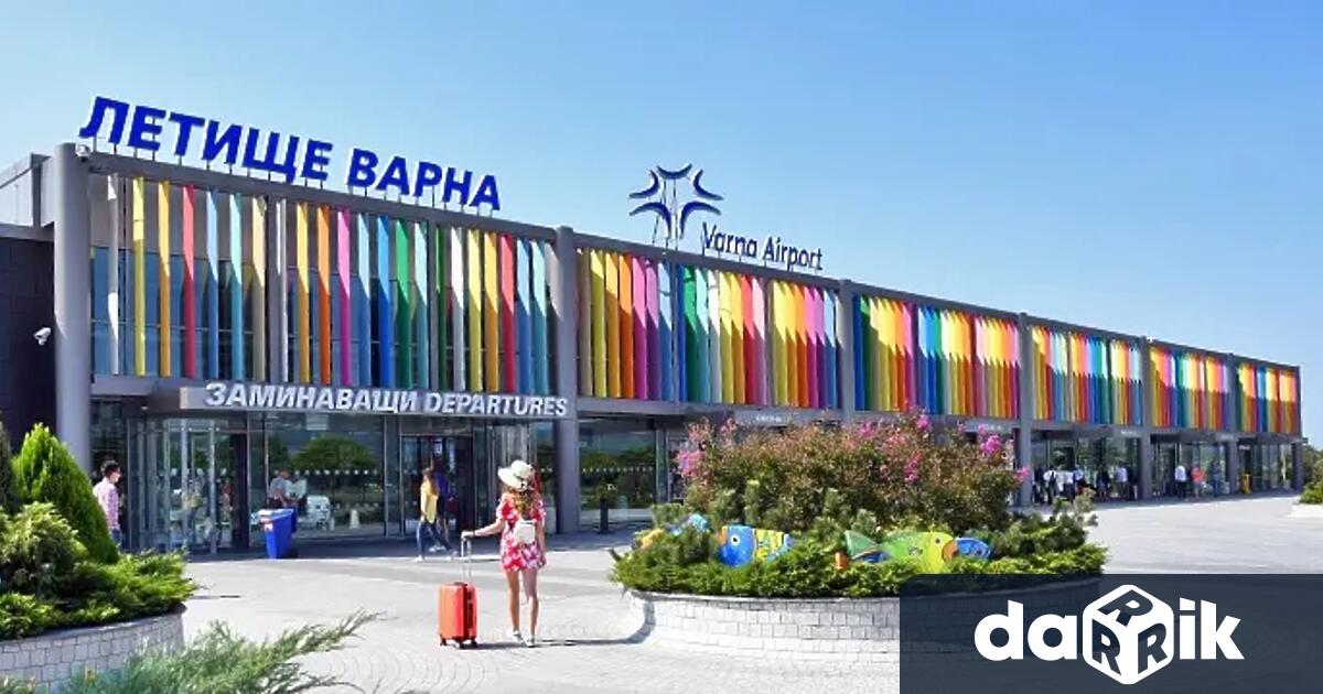1 8 млн пътници са били обслужени на летището Варна през