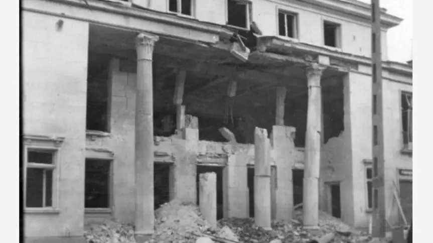 Филм за бомбардировката над Враца на 24 януари 1945 г. в Регионалния музей