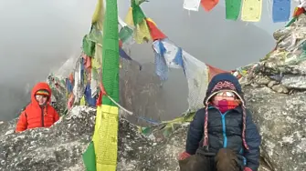 4-годишно момиче от Чехия постави нов рекорд, като достигна базовия лагер на Еверест