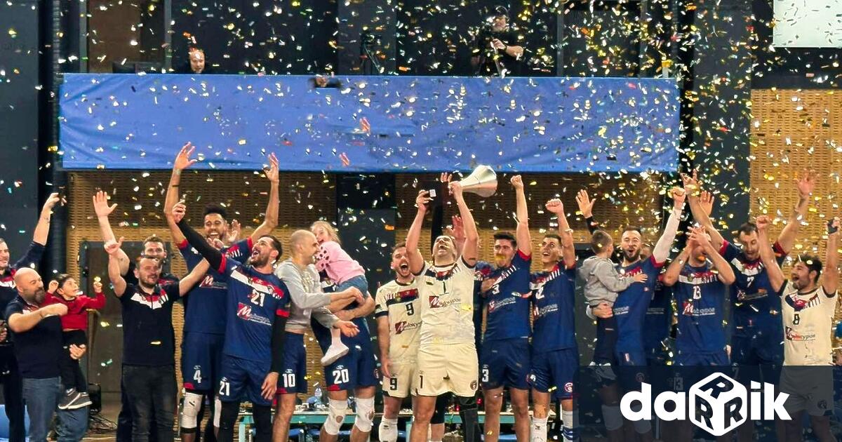 Волейболен клуб Дея Спорт завоюва исторически първи трофей испечели Купата