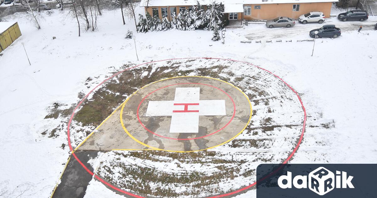 Болничното вертолетно летище в УМБАЛ Света Анна“ в София вече