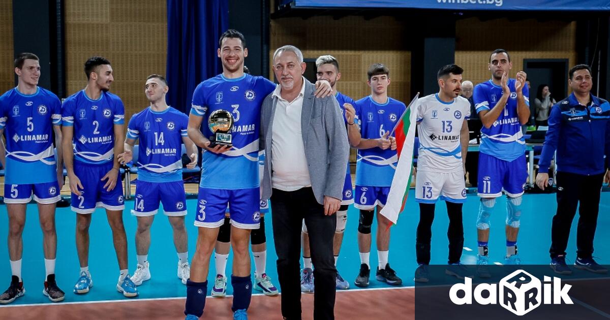 Волейболистите на Дунав Русе спечелиха Купата на България Висша лига