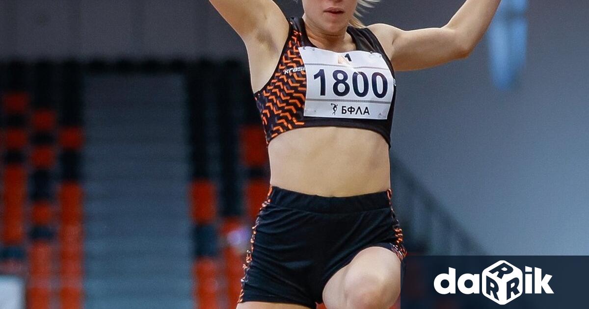 Карина Цончева спечели два медала от Националния щампионат по лека