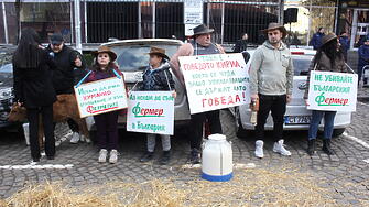 Земеделските производители протестираха в София 