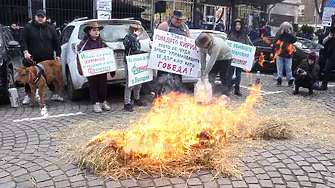 Земеделските производители протестираха в София (видео и снимки)