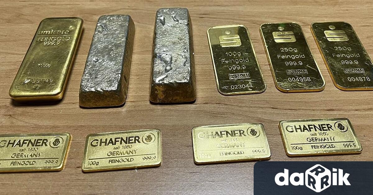 Над 4 кг контрабандни златни изделия задържаха служители на МП