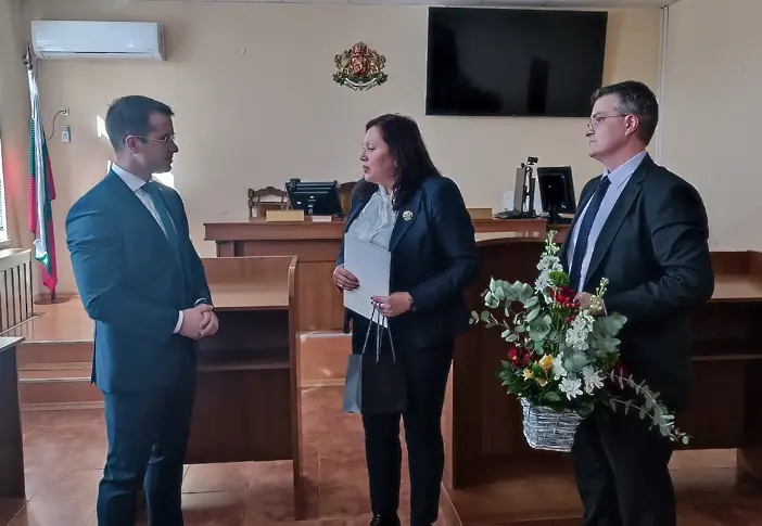 Прокурор Владимир Радоев встъпи в длъжност районен прокурор на РП-Плевен