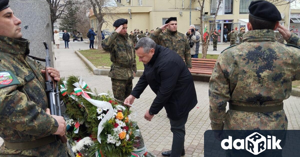 Областният управител инж Маринчо Христов взе участие във възпоменателната церемония