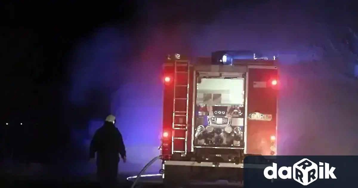 Пожар избухнав автоморга в село Ябълчево община Руен обявиОбластната диркеция