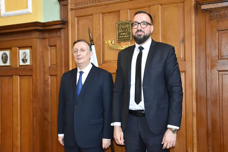Владимир Темелков се срещна с търговския съветник на гръцкото посолство